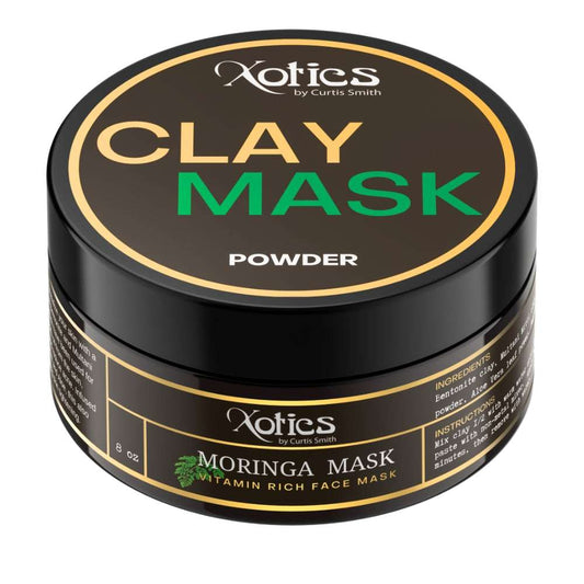 Moringa Leaf & Clay Mask – Deep Cleansing & Hydrating Face Mask