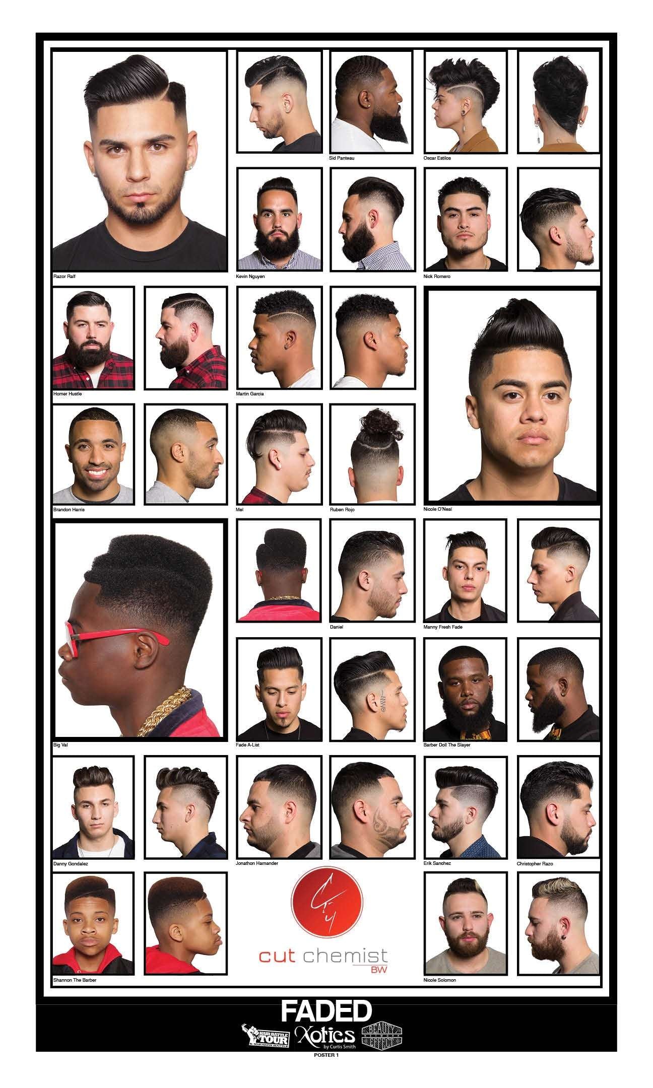 Faded Barbershop Poster by Cut Chemist – Add Style to Your Space