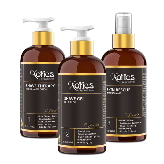 3-Step Shave System – Complete Shaving Kit for Men’s Grooming