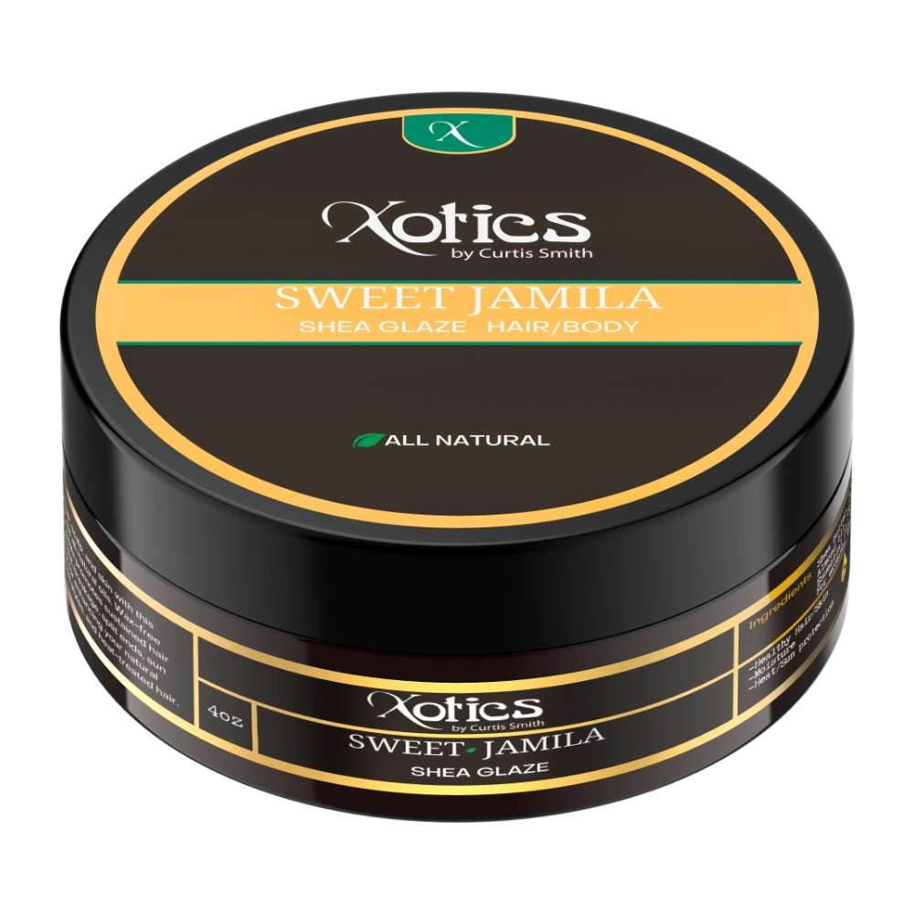 Sweet Jamila: Shea Butter Hair & Body Glaze – Xotics By Curtis Smith