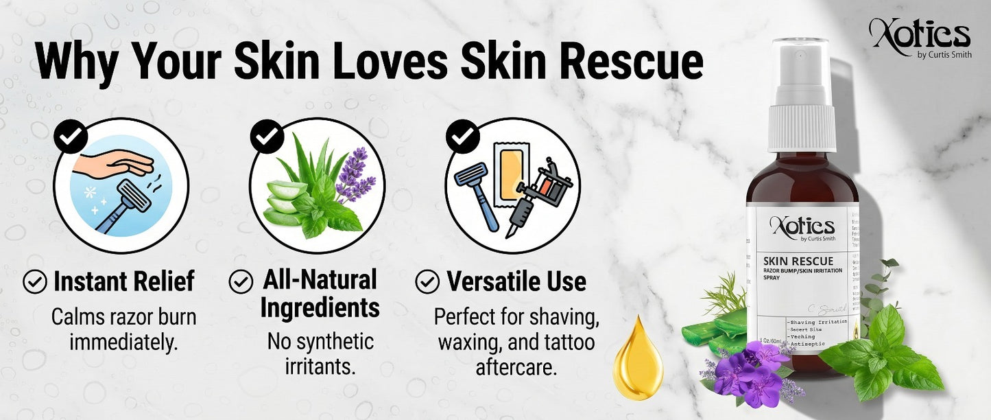 Skin Rescue Spray – Hydrating & Soothing Mist for Skin Repair