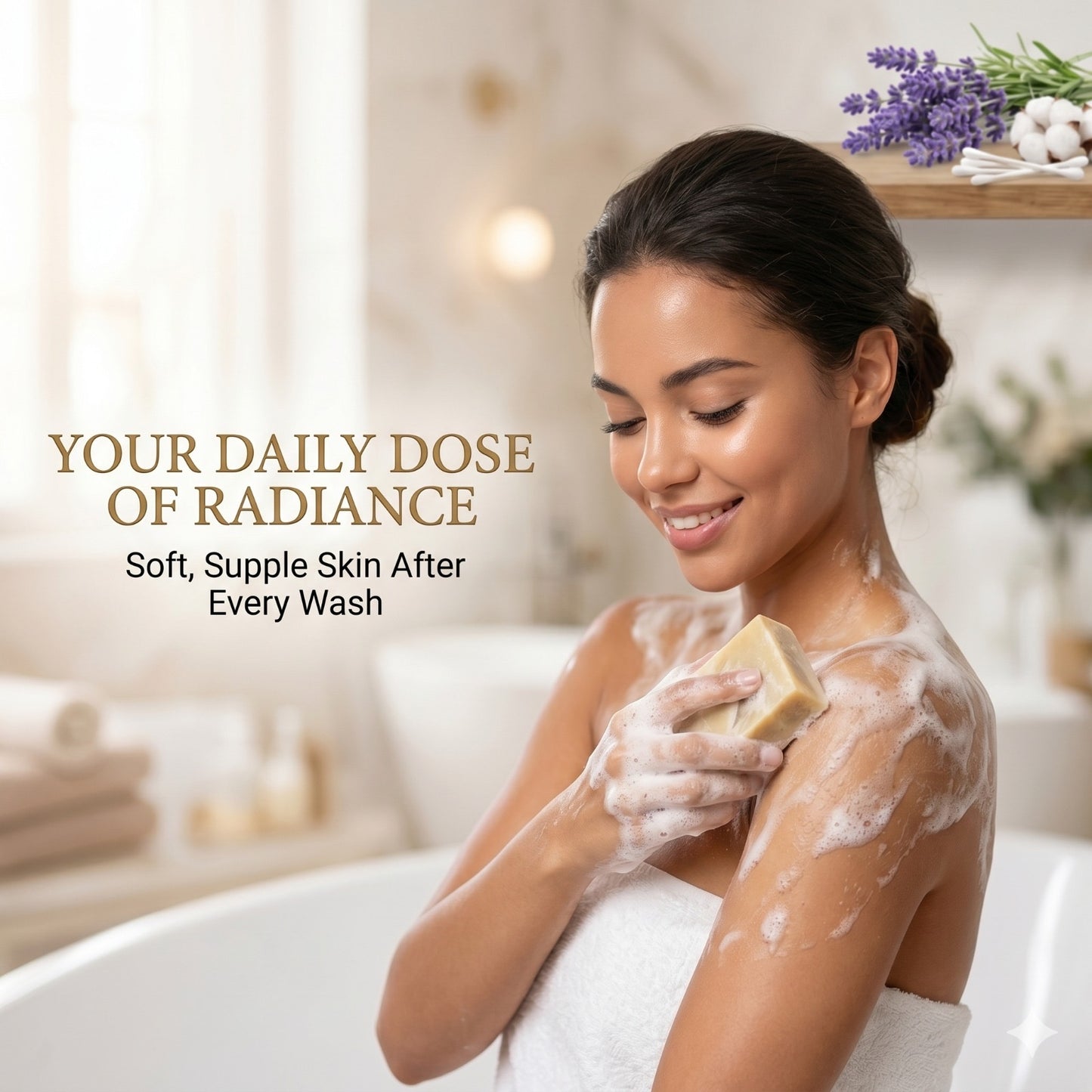 Sweet Jamila Soap Bar – Organic & Moisturizing Handcrafted Soap for Radiant Skin