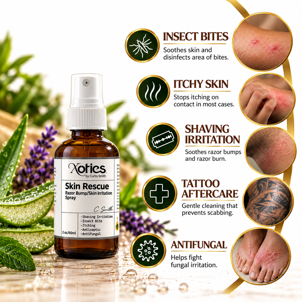 Skin Rescue Irritation Spray