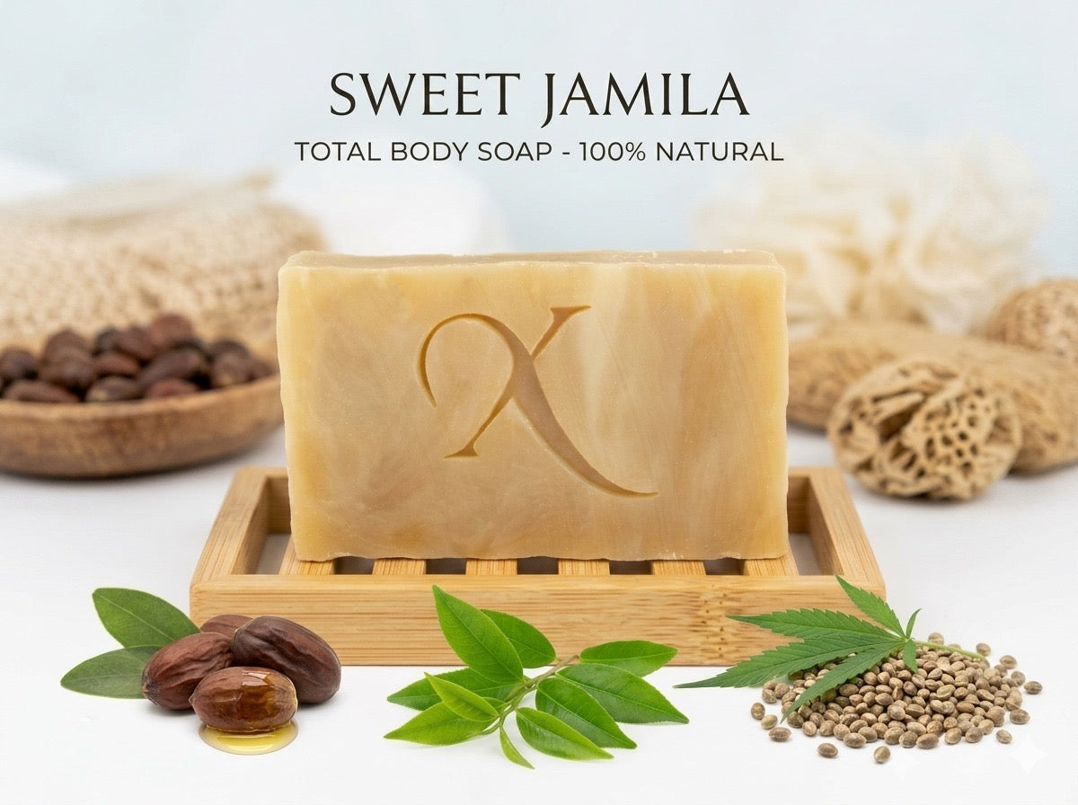 Sweet Jamila Soap Bar – Organic & Moisturizing Handcrafted Soap for Radiant Skin