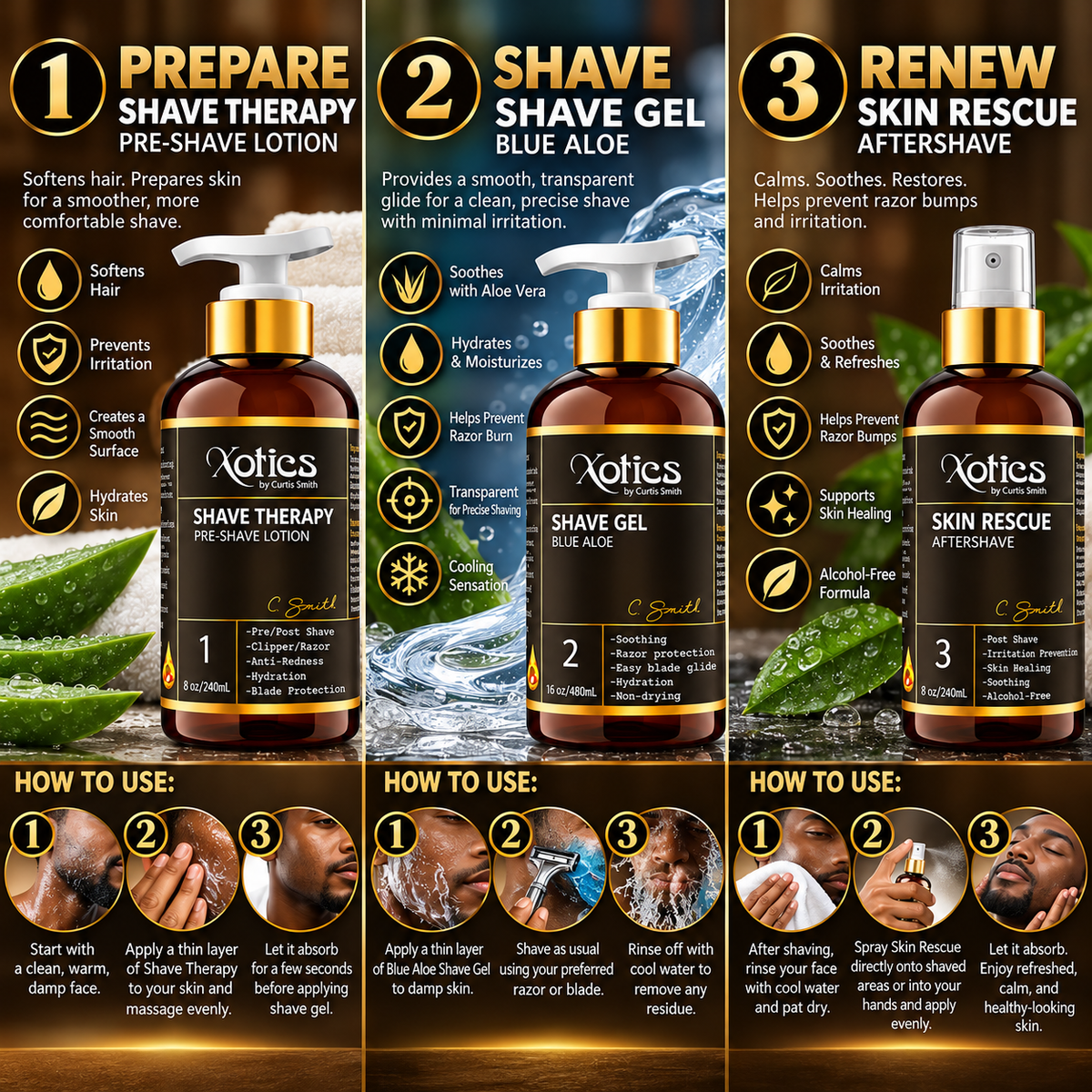 VIP Shave System – The Ultimate Luxury Shaving Kit