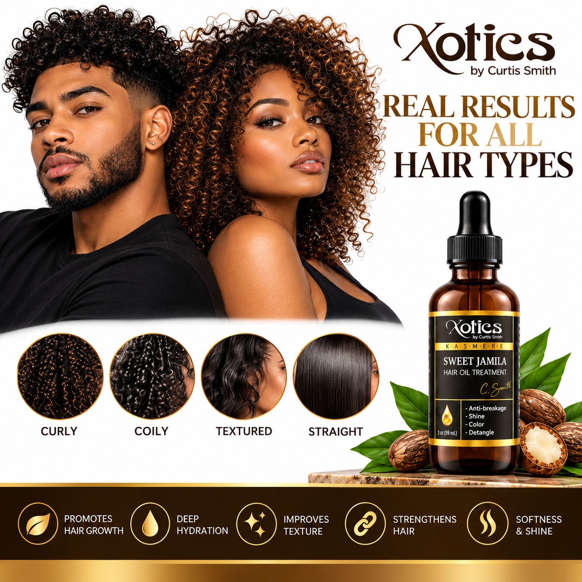 Sweet Jamila Hair Oil