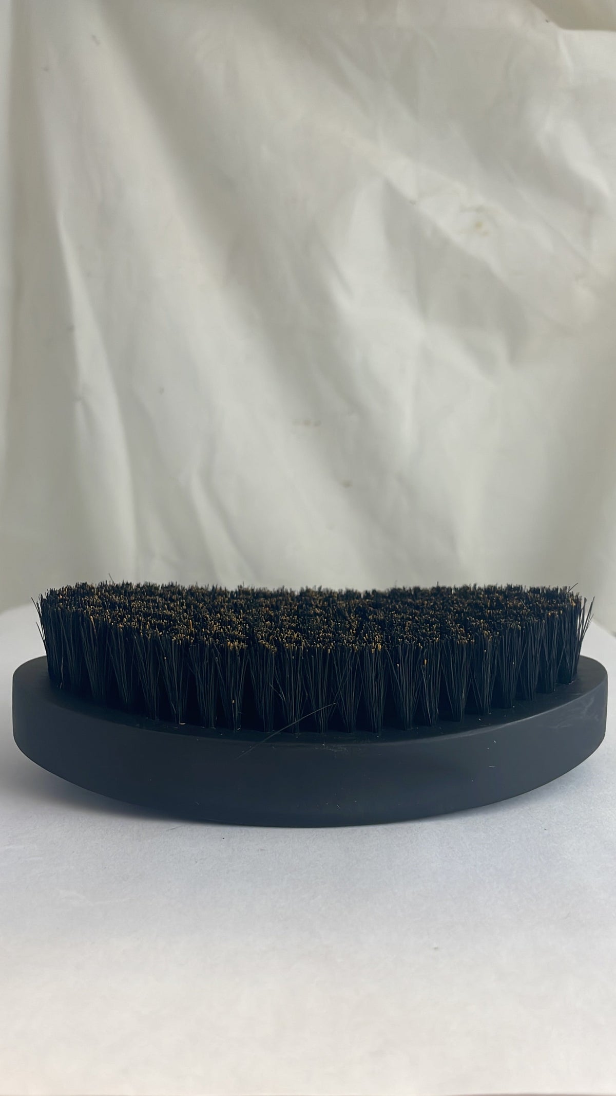Hair & Beard Brush – Premium Wooden curved wave Brush with Boar and Nylon multi textured Bristles for Detangling & Grooming