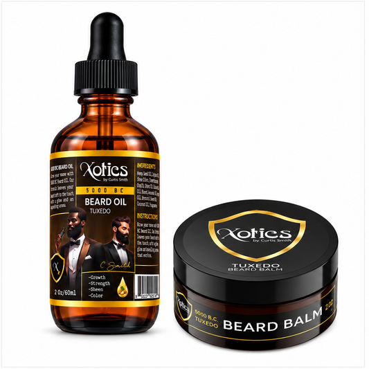 5000 B.C. Beard Balm & Oil Bundle