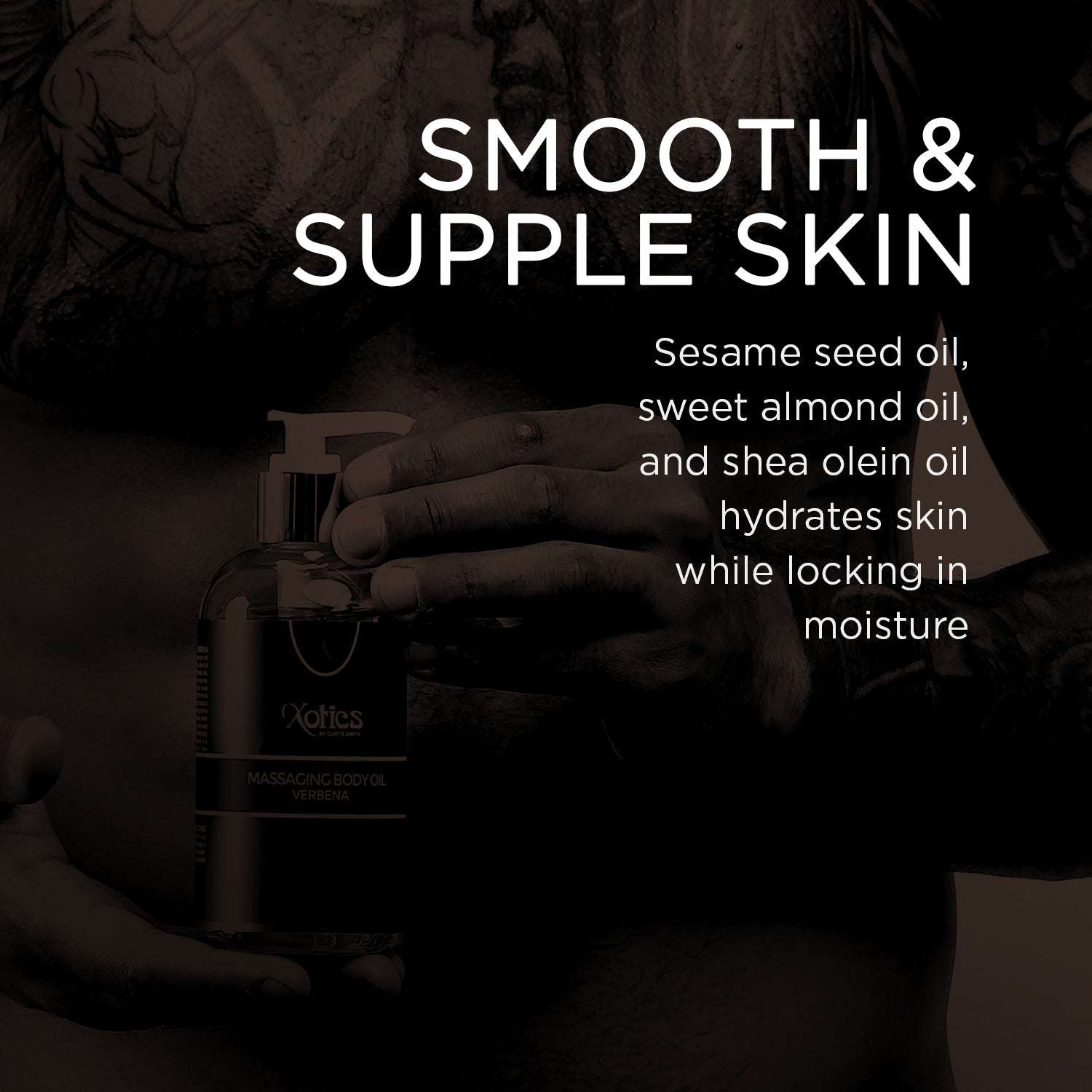 Verbena Lightweight Body Oil – Moisturizing & Nourishing Hydrating Body Oil for Soft Skin