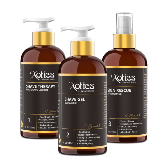3-Step Shave System – Complete Shaving Kit for Men’s Grooming