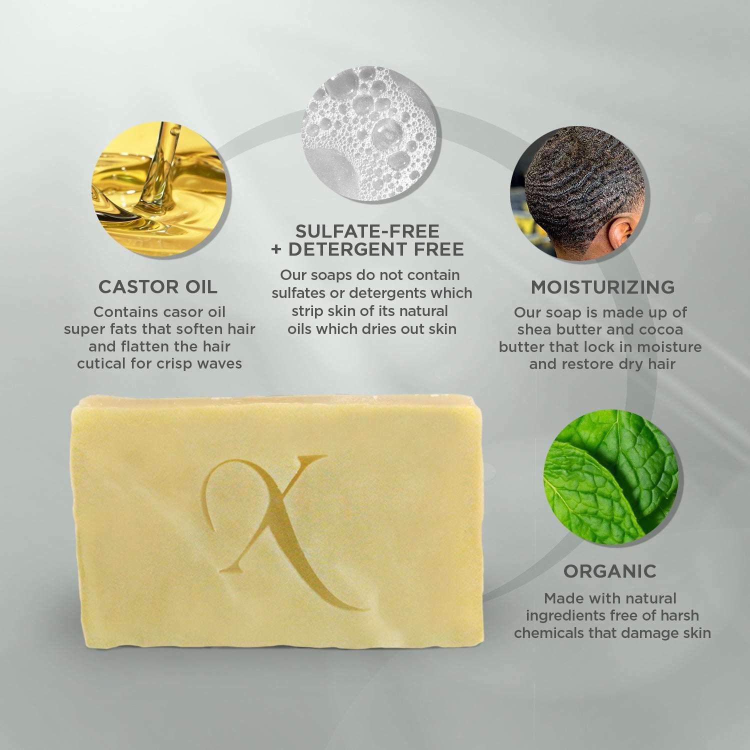 Spinners Natural Wave Soap Bar